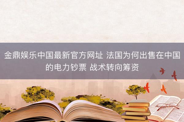金鼎娱乐中国最新官方网址 法国为何出售在中国的电力钞票 战术转向筹资